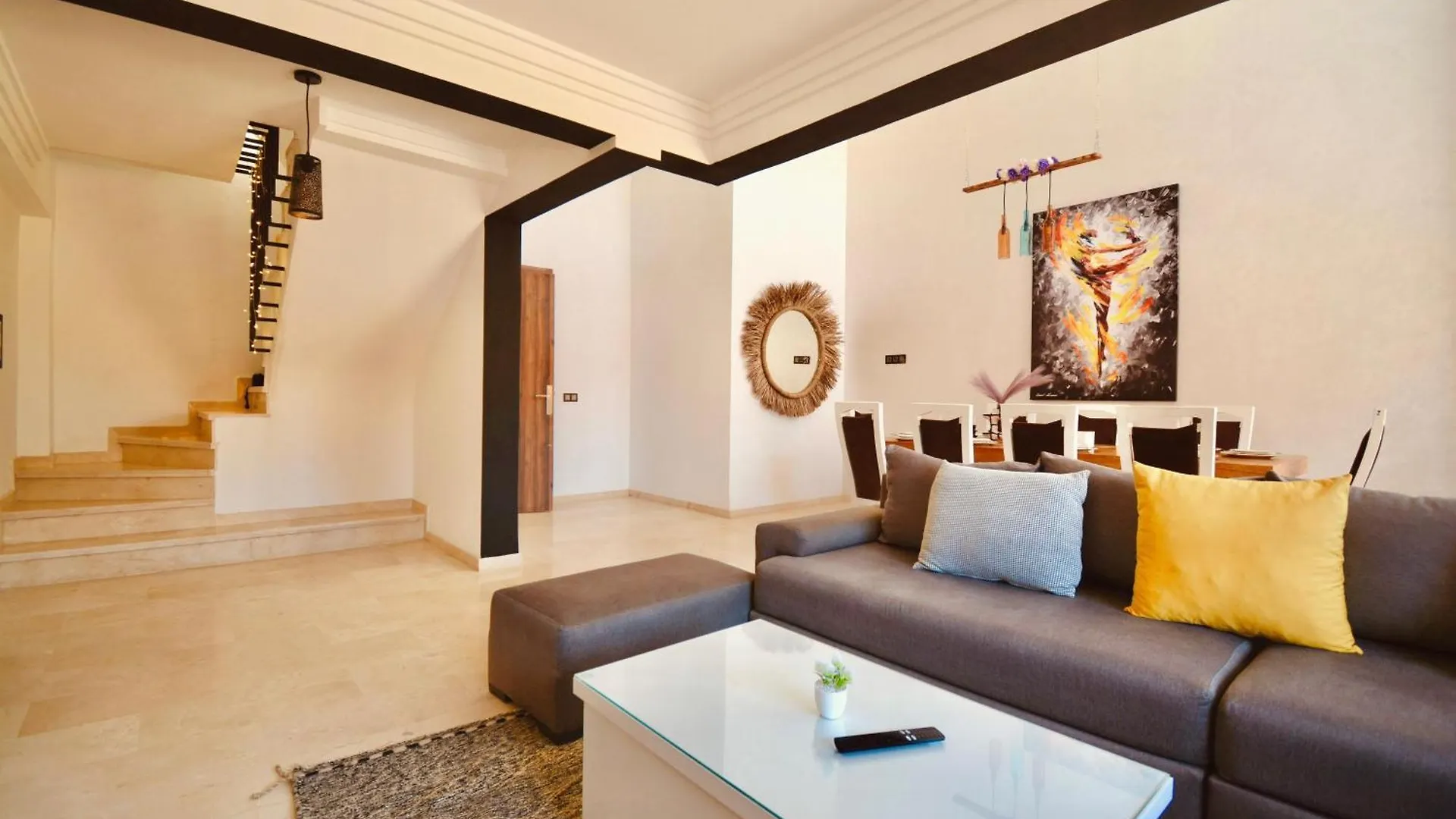 マラケシュDuplex- M Avenue , Swimming Pool , Fibre Optique Wifi , Parking , Gueliz Centreアパートメント